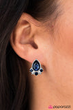 Paparazzi "Wistful Elegance" Blue Earrings Paparazzi Jewelry