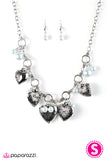 Paparazzi "With All Your Heart" Blue Necklace & Earring Set Paparazzi Jewelry