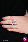 Paparazzi "With Brave Wings She Flies" Pink Ring Paparazzi Jewelry