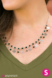 Paparazzi "With Open Hearts" Green Necklace & Earring Set Paparazzi Jewelry