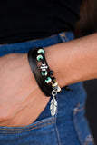 Paparazzi "Without FEATHER Ado - Blue" bracelet Paparazzi Jewelry