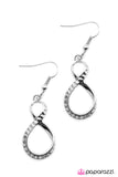 Paparazzi "Without Further Ado" Silver Earrings Paparazzi Jewelry