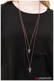 Paparazzi "With Style To SPEAR - Copper" necklace Paparazzi Jewelry