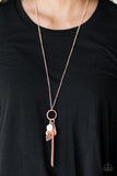 Paparazzi "Wonderfully Whimsical" Copper Necklace & Earring Set Paparazzi Jewelry
