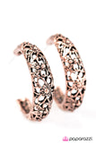 Paparazzi "Wonderland Garden - Copper" earring Paparazzi Jewelry