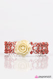 Paparazzi "Wonderland Tea Party - Orange" bracelet Paparazzi Jewelry