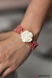 Paparazzi "Wonderland Tea Party - Orange" bracelet Paparazzi Jewelry