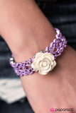 Paparazzi "Wonderland Tea Party - Purple" bracelet Paparazzi Jewelry