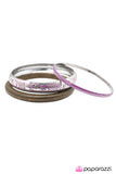 Paparazzi "WOODnt It Be Lovely? - Purple" bracelet Paparazzi Jewelry