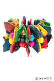 Paparazzi "WOODwinked - Multi" bracelet Paparazzi Jewelry