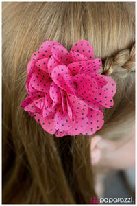 Paparazzi "Work Hard, Play Hard - Pink" hair clip Paparazzi Jewelry