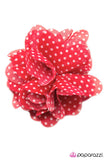 Paparazzi "Work Hard, Play Hard - Red" hair clip Paparazzi Jewelry