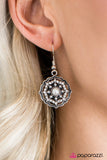 Paparazzi "World Of Wanderlust - White" earring Paparazzi Jewelry