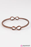 Paparazzi "Worth The Wait - Copper" bracelet Paparazzi Jewelry