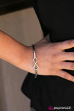 Paparazzi "Worth The Wait - Silver" bracelet Paparazzi Jewelry