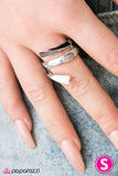 Paparazzi "Wrapped Around My Finger - Black" ring Paparazzi Jewelry
