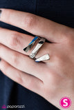 Paparazzi "Wrapped Around My Finger - Blue" ring Paparazzi Jewelry