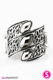 Paparazzi "Wrapped In Elegance - Silver" ring Paparazzi Jewelry