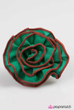 Paparazzi "Wuthering Heights - Green" hair clip Paparazzi Jewelry