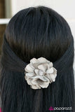 Paparazzi "Yes We GLAM! - Silver" hair clip Paparazzi Jewelry