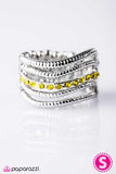 Paparazzi "You Are Brilliant!" Yellow Ring Paparazzi Jewelry