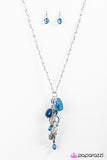 Paparazzi "You Are My Sunshine - Blue" necklace Paparazzi Jewelry