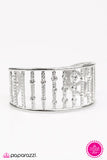 Paparazzi "You Can Thank Me LADDER" White Bracelet Paparazzi Jewelry