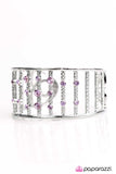 Paparazzi "You Can Thank Me LADDER" Purple Bracelet Paparazzi Jewelry