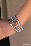 Paparazzi "You Can Thank Me LADDER" Silver Bracelet Paparazzi Jewelry