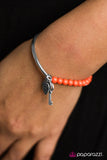 Paparazzi "You Hold The Key" Orange Bracelet Paparazzi Jewelry