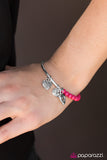 Paparazzi "You Hold The Key" Pink Bracelet Paparazzi Jewelry