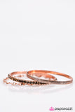 Paparazzi "You Know You Like It - Copper" bracelet Paparazzi Jewelry