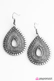 Paparazzi "You Look TEAR-rific! - Silver" earring Paparazzi Jewelry