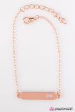 Paparazzi "You Make My Heart Smile" Copper Bracelet Paparazzi Jewelry