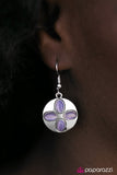 Paparazzi "You Never GLOW Until You Try - Purple" earring Paparazzi Jewelry