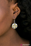 Paparazzi "You Never GLOW Until You Try - Yellow" earring Paparazzi Jewelry
