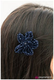 Paparazzi "Young At Heart" Blue Hair Clip Paparazzi Jewelry