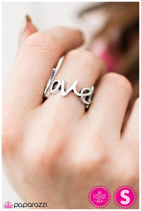 Paparazzi "Young Love" Silver Ring Paparazzi Jewelry