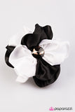 Paparazzi "Your Best Tuxedo" hair clip Paparazzi Jewelry