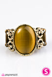 Paparazzi "Your Castle Awaits - Brass" ring Paparazzi Jewelry