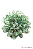 Paparazzi "You Really Grew On Me - Green " hair clip Paparazzi Jewelry