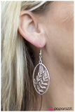 Paparazzi "You Reap What You Sow" Silver Earrings Paparazzi Jewelry