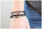 Paparazzi "Youre In Luxe!" Black Bracelet Paparazzi Jewelry