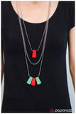Paparazzi "Youre So Vain - Red" necklace Paparazzi Jewelry