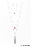 Paparazzi "Your Future Looks Bright - Pink" necklace Paparazzi Jewelry