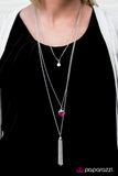Paparazzi "Your Future Looks Bright - Pink" necklace Paparazzi Jewelry