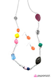 Paparazzi "You Rock My World - Multi" necklace Paparazzi Jewelry