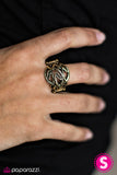 Paparazzi "Your Place Or VINE? - Brass" ring Paparazzi Jewelry