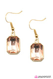 Paparazzi "Your Royal SHINE-ness - Gold" earring Paparazzi Jewelry