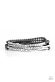 Paparazzi "Yours, SHINE and Ours - Black" bracelet Paparazzi Jewelry